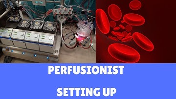 Setting up Heart  Lung Machine