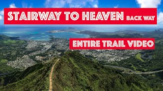 Stairway To Heaven the back way. How hard is it? See for yourself. Entire Trail coverage.