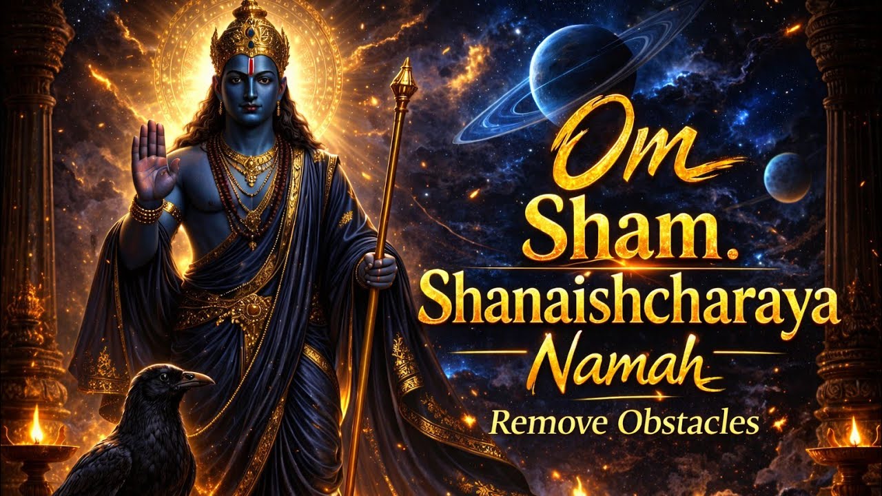 Powerful Shani Dev Mantra to Overcome Difficulties 🪐