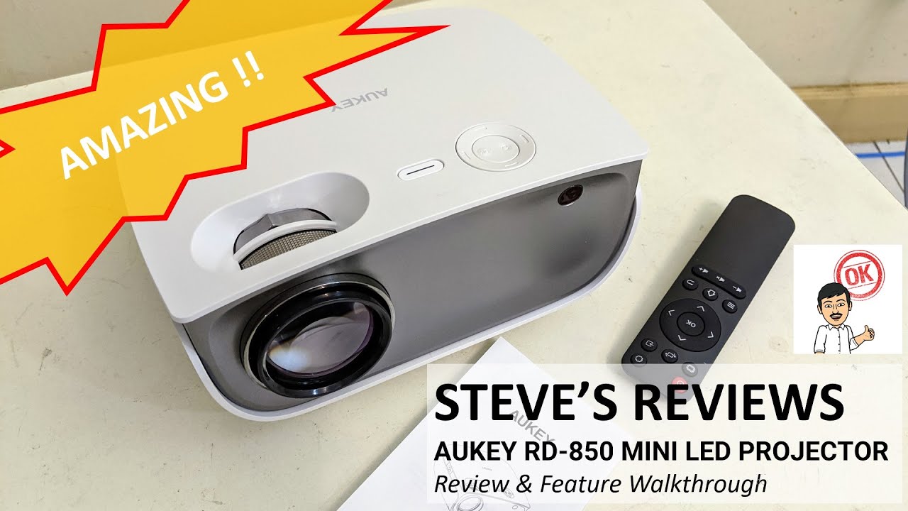 Aukey RD-850 Wireless Wi-Fi Mini LED 