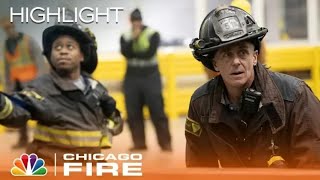 Casey, Severide, Brett and 51 Try to Save a Man Trapped Under a Forklift - Chicago Fire