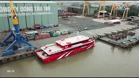 Hạ thủy tàu cao tốc Côn Đảo Express 36