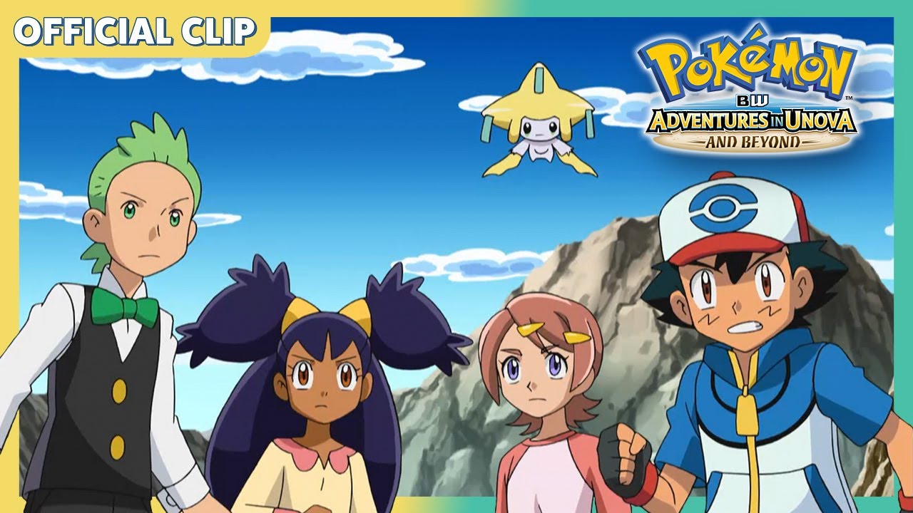 Mythical Pokémon Jirachi! 🌟 | Pokémon: BW Adventures in Unova and Beyond | Official Clip