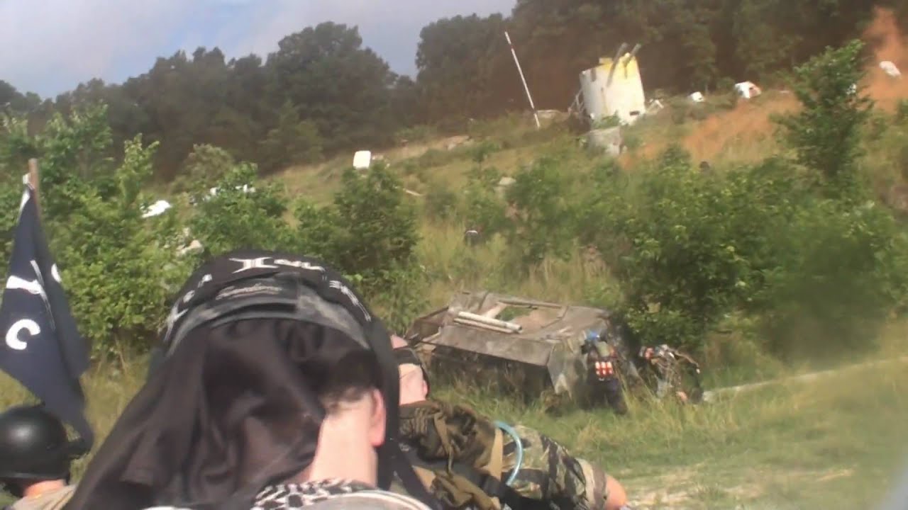 Utah Beach Part 1 Paintball Oklahoma DDay 2010 with 4th ID YouTube