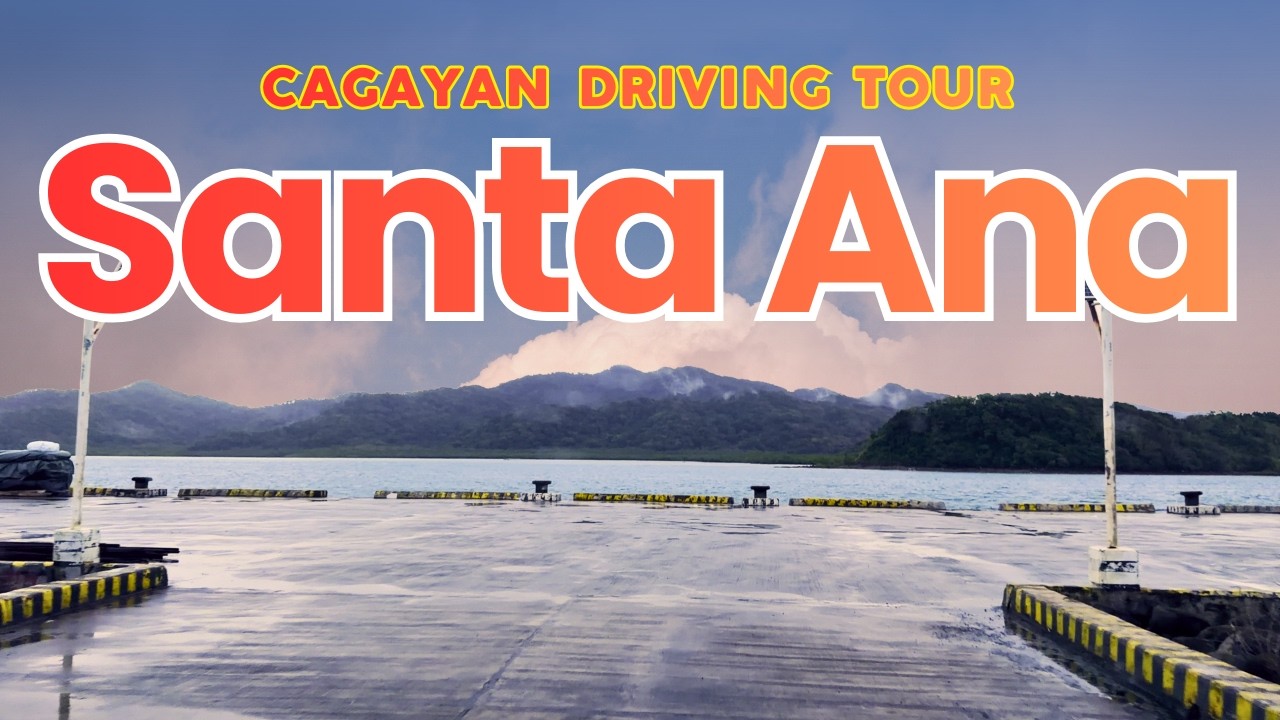 Rainy Drive to the Edge of the North! 🌧️ Santa Ana, Cagayan to San Vicente Port [4K]