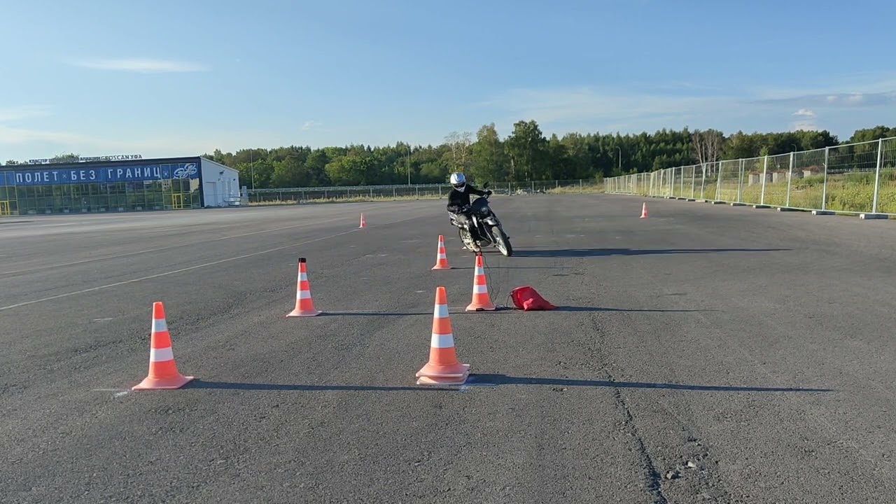 2023 Gymkhana GP stage 4/Artur Yusupov/Honda AX-1/1:05:25 heat1