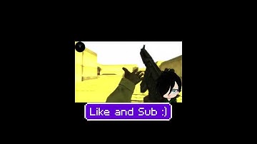 im playing CS 1.6 but CSGO graphics!!!!!!! #shorts