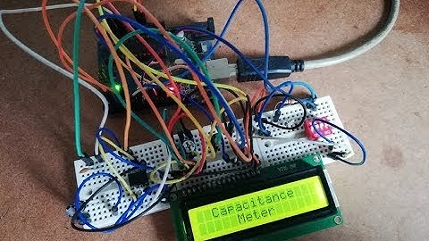arduino capacitance meter project