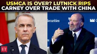 Canada Are They Nuts? Lutnick Blasts Carney Over Trade Deal With China, Hints Usmca Is Over