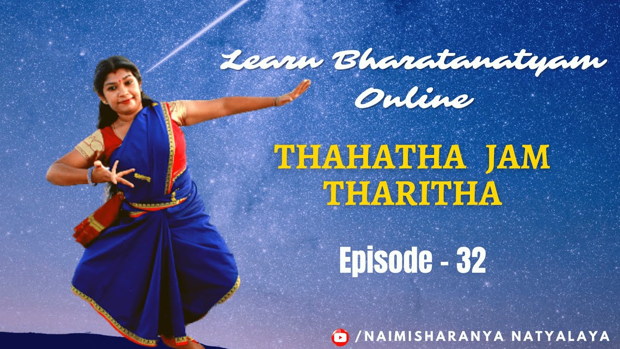 Download Thahatha jam tharitha adavu I Bharathanatyam lessons in tamil I Episode 32