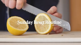 Sunday Morning Reset Routine | Slow living [silent vlog]