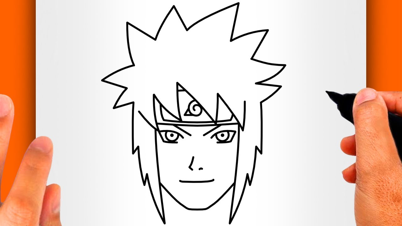 HOW TO DRAW MINATO (EASY MINATO DRAWING)