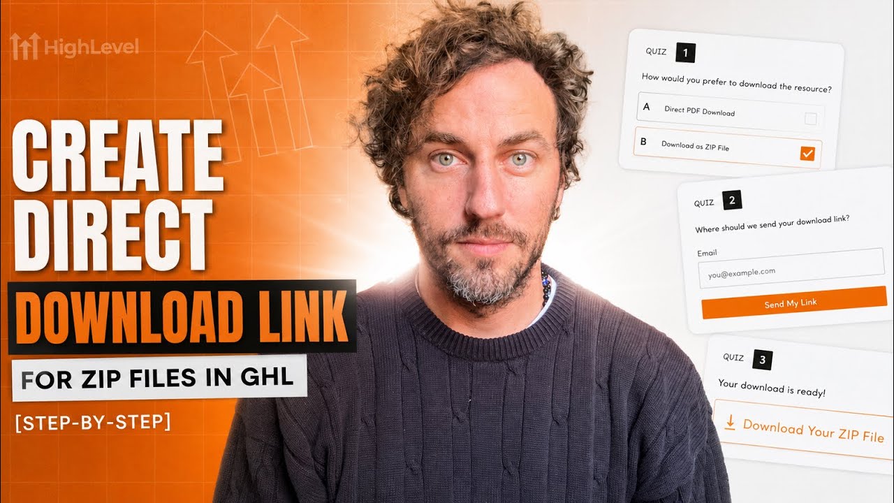How to Create a Direct Download Link for ZIP Files in GoHighLevel (Step ...