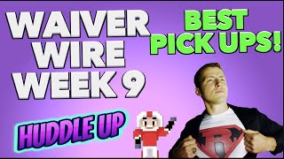 Week 9 Waiver Wire