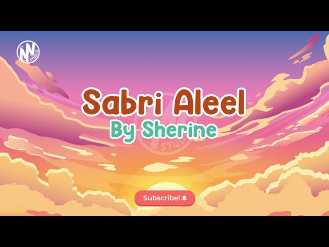 Sabri Aleel by Sherine | Lyrics | English Translation class=