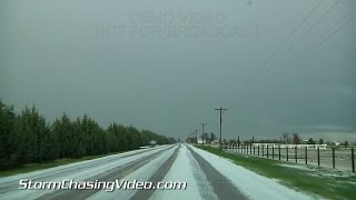4/17/2015 Morgan County Colorado hail & wall cloud B-Roll