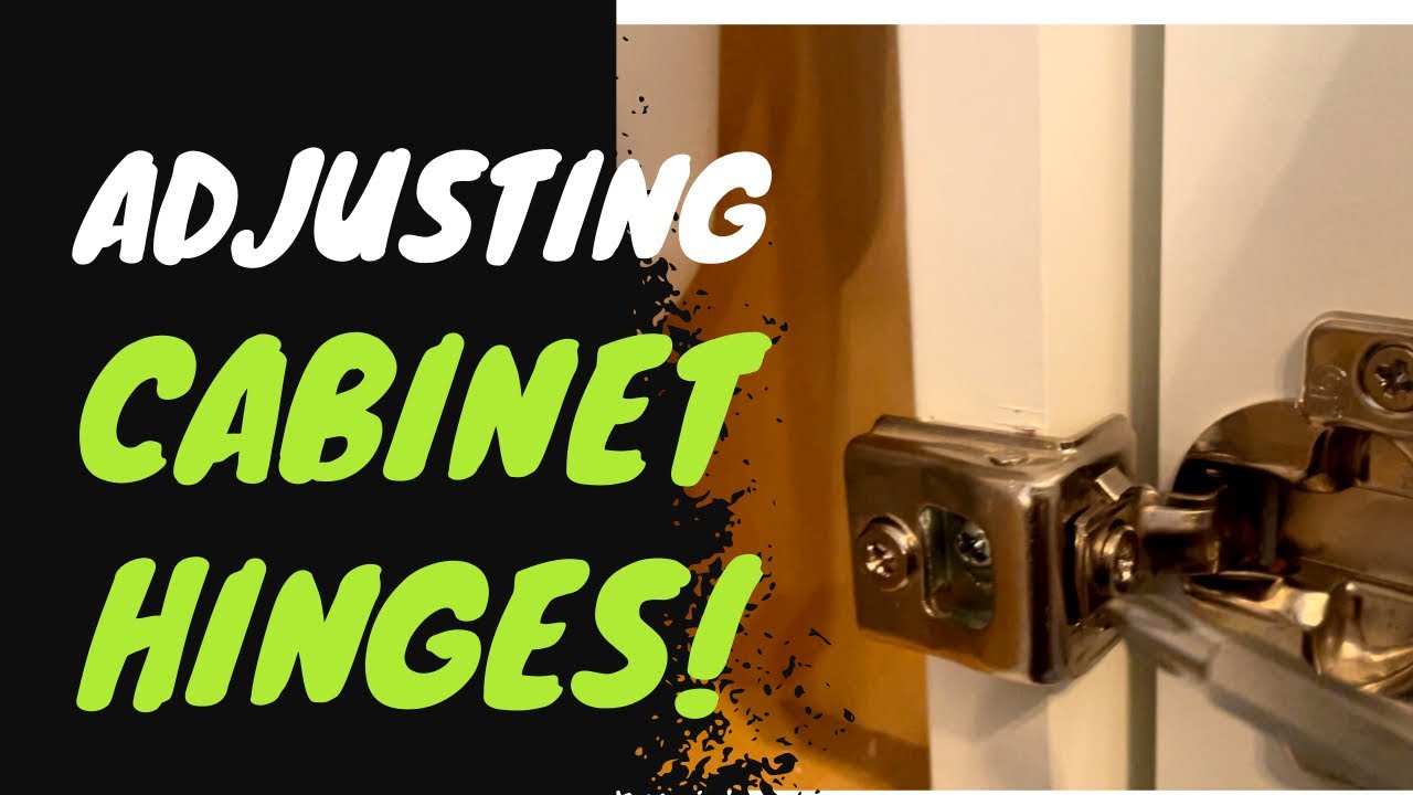 Adjusting 2 point hinges YouTube