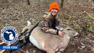 Kids Doe Hunt, Kids Archery, Venison Recipe; Michigan Out of Doors TV #2504