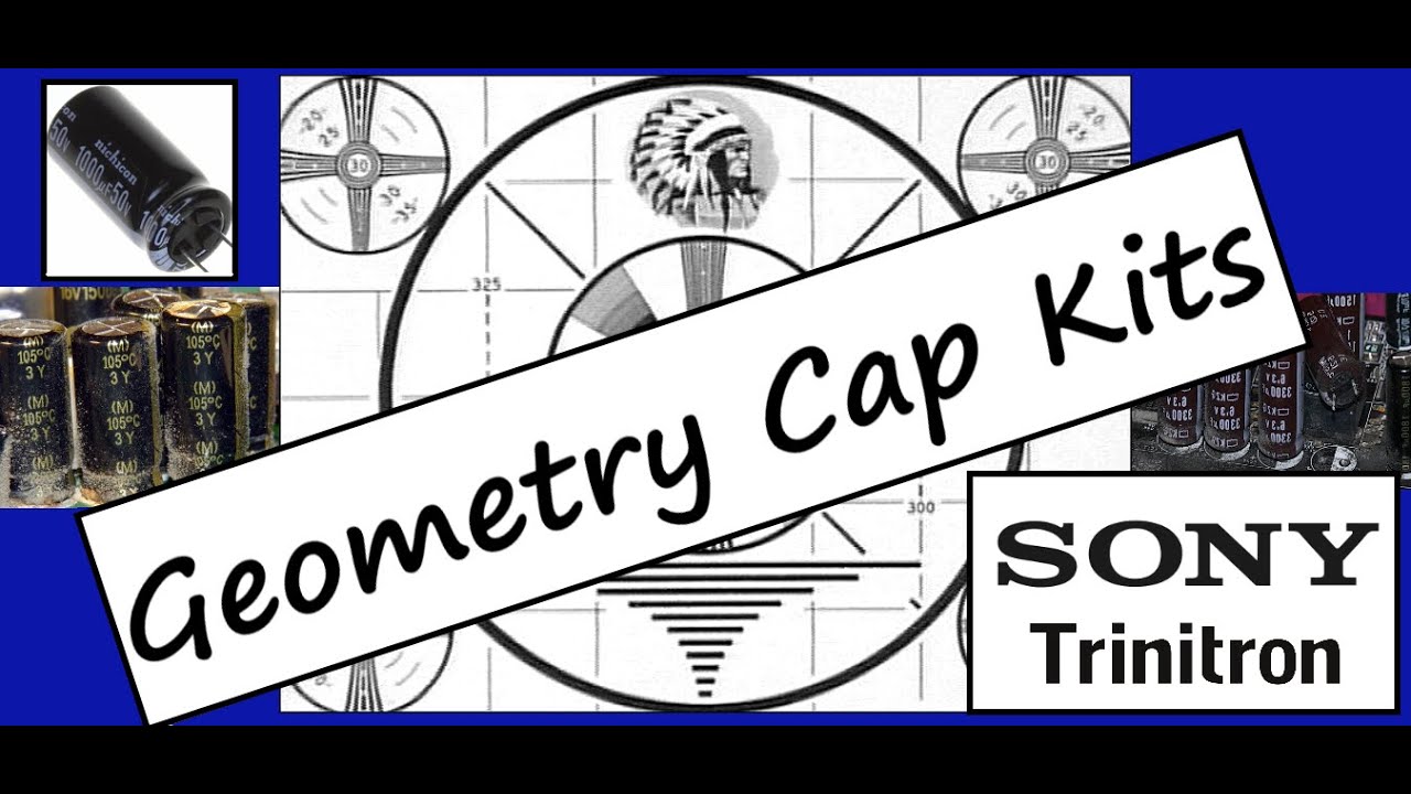 Geometry Cap Kits - Sony PVM Screen Perfection