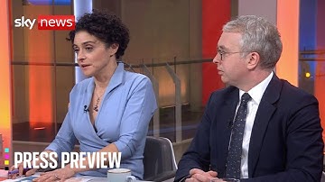 Sky News Press Preview | Tuesday 18 November 2025