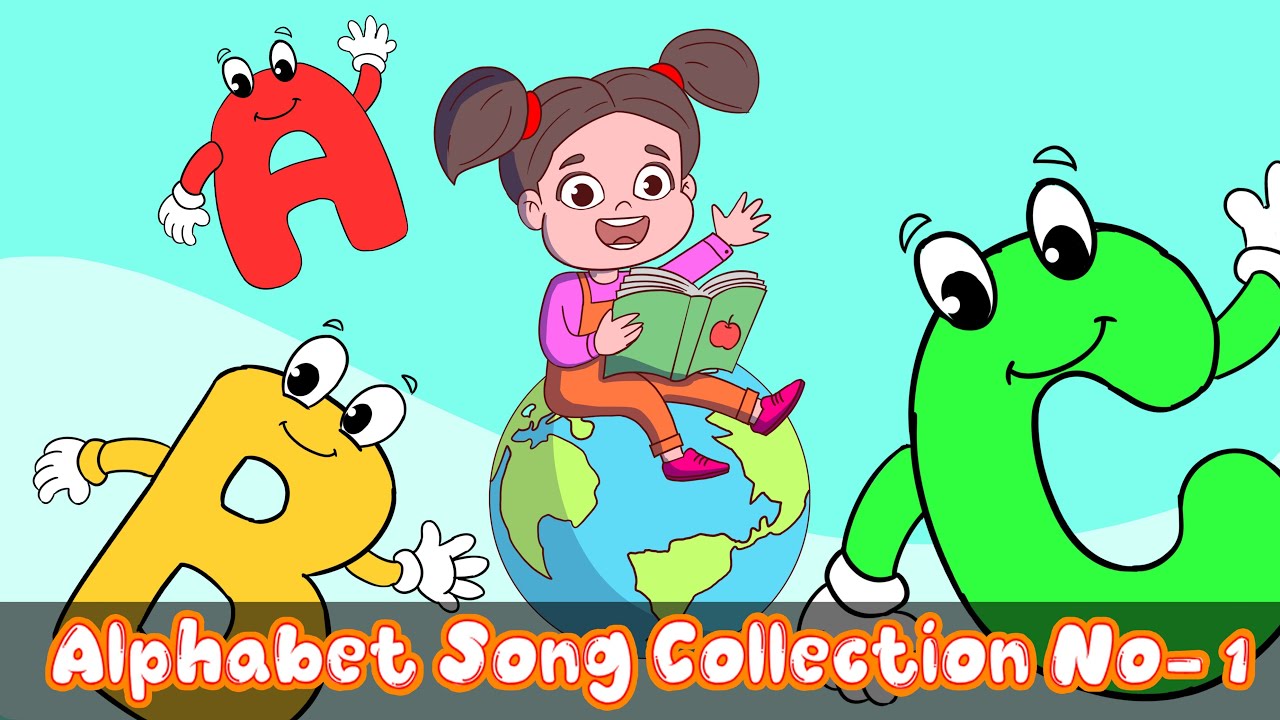 Alphabets Phonics Song - 1 | A for Apple | ABC Song | Kids Learning ...
