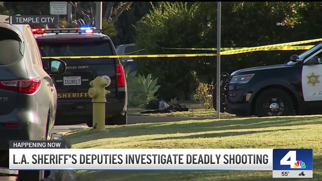 Double shooting leaves one dead in Temple City - YouTube