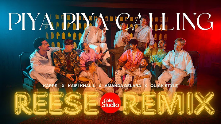 Piya Piya Calling | Dj Jay Beatz Reese Mix | Coke Studio 15 | Karpe | Kaifi Khalil | Amanda Delara