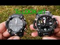 GWG 2000 vs GG B100 G Shock Mudmaster an external comparison and basic overview of both watches