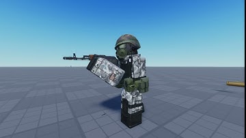 AK-74 shooting animation