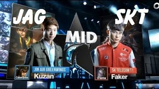 JAG vs. SKT Game 1 | LCK Spring 2017 - Week 1 Day 2, #HD