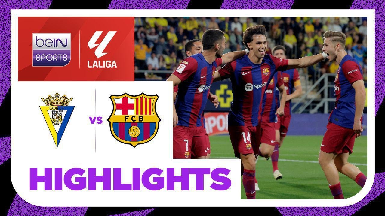 ไฮไลท์ฟุตบอล กาดิซ 0-1 บาร์เซโลน่า | ลาลีกา ไฮไลต์ LaLiga 23/24