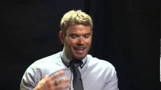 Kellan Lutz JAVA HEAT Interview 1 at Dallas International Film Festival - on being an action star