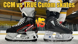 CCM AS-V Pro Custom vs True SVH Custom skate review - Which hockey skates are best ?
