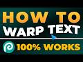 How To Warp Text In Photopea (𝟮𝟬𝟮𝟲) | 100% WORKS | NO Yapping, To The Point! | FAST & EASY