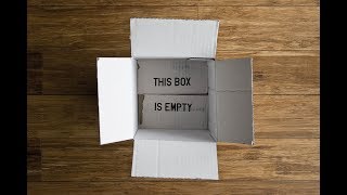 Amazon Sent Me an Empty 200$ Box!!