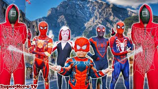 What If 6 SUPERHERO in 1 HOUSE ??? || Hey All Spider-Man, Go To Trainning Nerf Gun!!(Live Action)