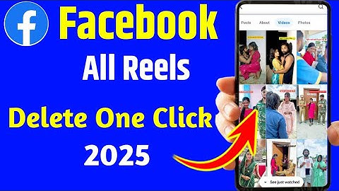 How To Delete Facebook Reels | Facebook Reels Delete Kaise Kare 2025 | Delete Facebook Reels