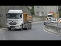 Arnavutköy'de hafriyat kamyonlarının karga sekmez çilesi