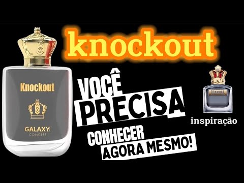 PERFUME KNOCKOUT DA CASA GALAXY CONCEPTS, INSPIRADO NO SCANDAL