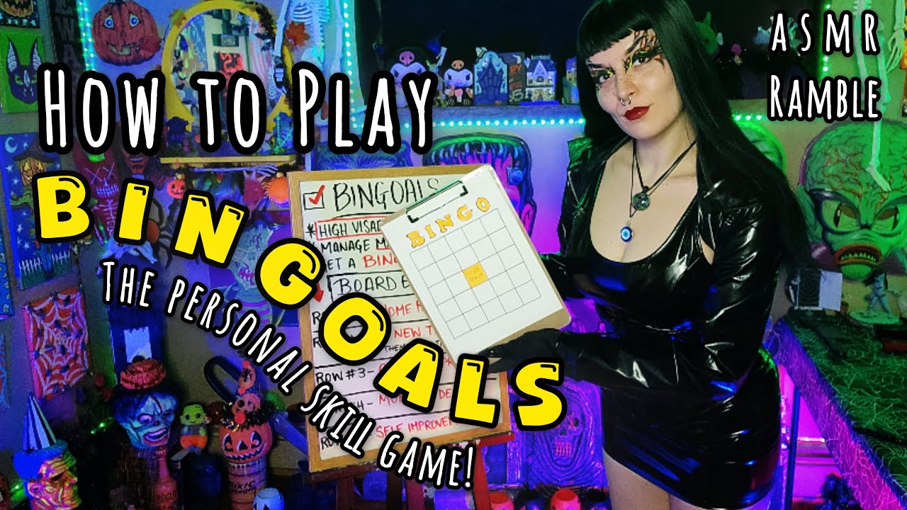 ASMR | Let's play BINGOALS | Card Set Up | Whispered Ramble