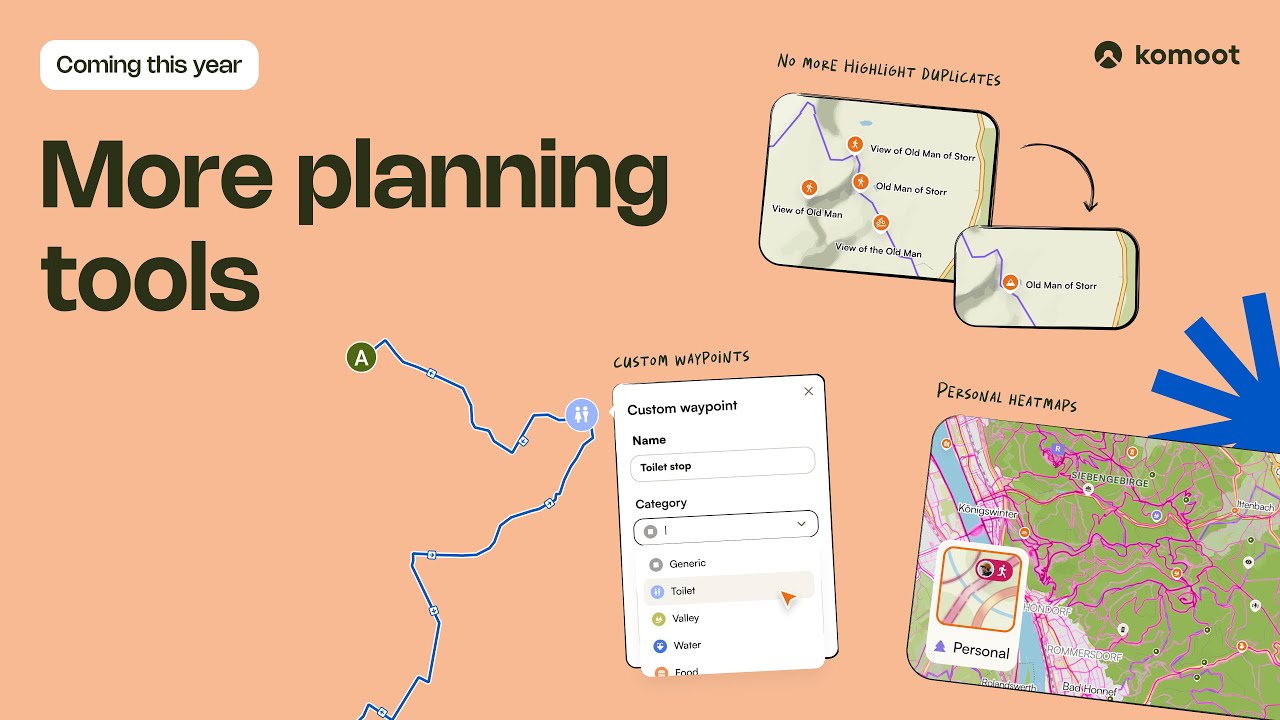 2026 product roadmap | komoot