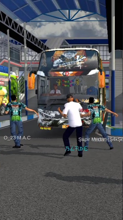 joget telolet basuri#shorts #basuri #game #bussid #bussimulatorindonesia