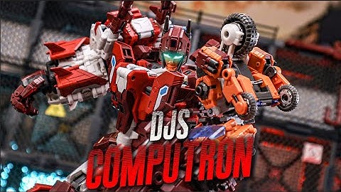 Craftsman Toys DJS-02 Computron 5in1 combiners stop motion