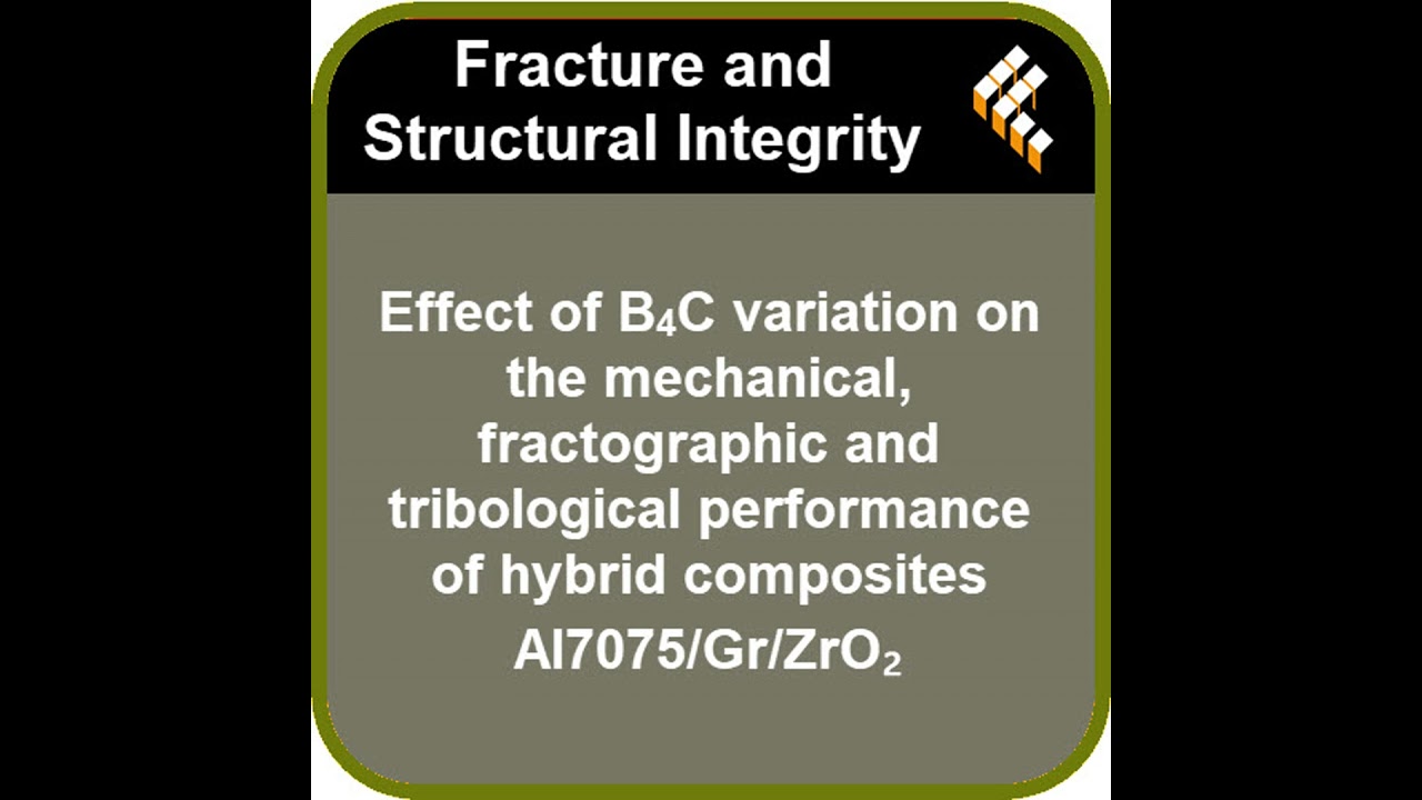 Effect of B4C variation on the mechanical, fractographic and tribological performance of hybrid c...