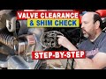 Valve Clearance Check with Shim Change BMW R1200GS LC: DETAILED Step-by-Step Instructions