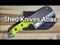 Shed knives atlas cpm 154 chopper sharp razoredge shedknives