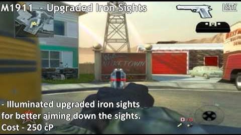 M1911 - Black Ops Weapon Guide #ps3 #mw2