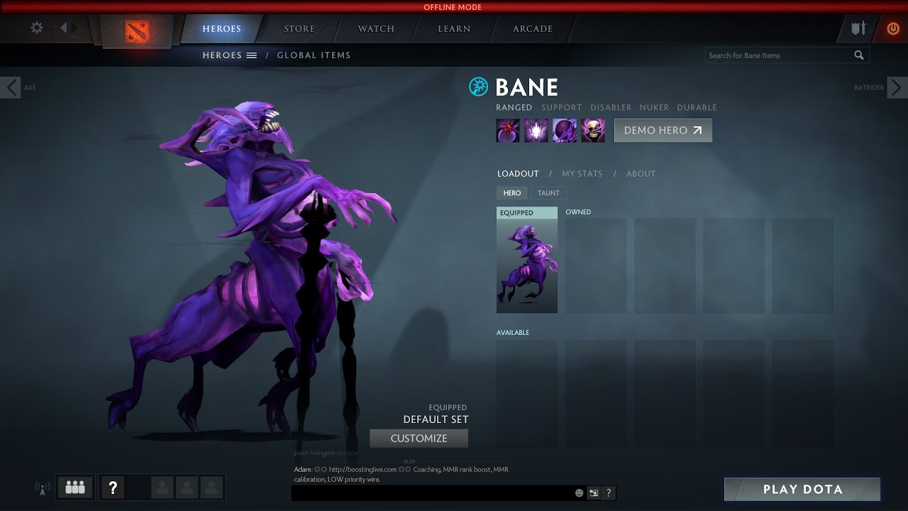 Demo more. Bane Dota 2 реплики.