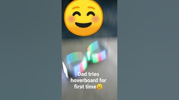 dad tries hoverboard for the first time😂