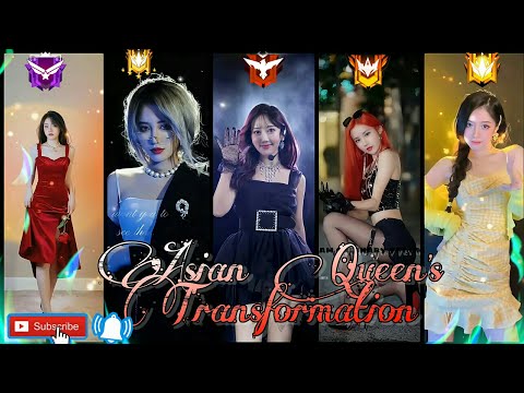 New asian Queen's👸 gorgeous transformation reels video/ tiktok compilation #asianqueen#kpop#amazing